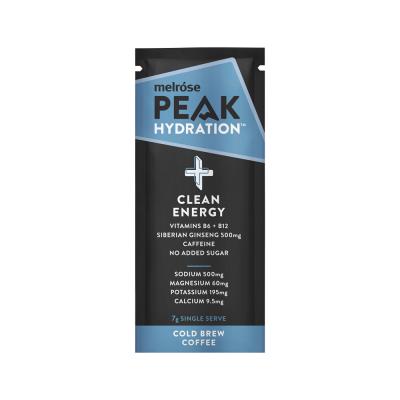 Melrose Peak Hydration + Clean Energy Coffee Sachet 7g X20