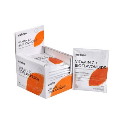 Melrose Vitamin C Plus Bioflavonoids Orange Flavoured 100g X 8 Display