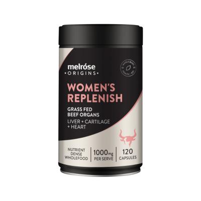 Melrose Women's Replenish (grass Fed Beef Organs) 120c