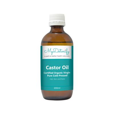 Mydetoxify Organic Castor Oil 200ml