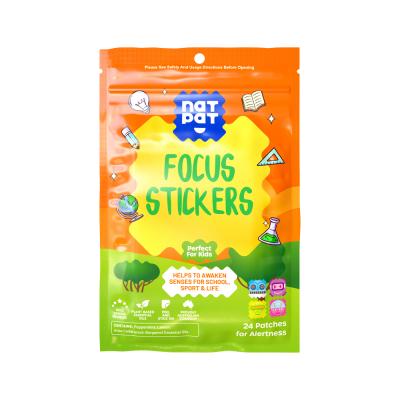Natpat Focuspatch Org Focus Enhancing Stickers X 24 Pack