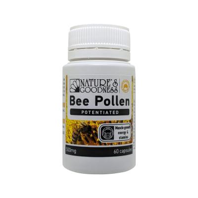 Natures Goodness Bee Pollen Potentiated 500mg 60c