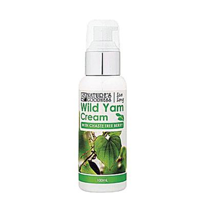 Nat Goodness Wild Yam Cream With Chaste Tree Berry 100ml