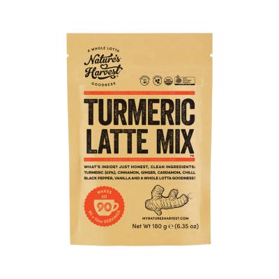 Natures Harvest Organic Turmeric Latte Mix 180g
