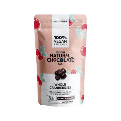 Noosa Natural Dark Chocolate Whole Cranberries 300g