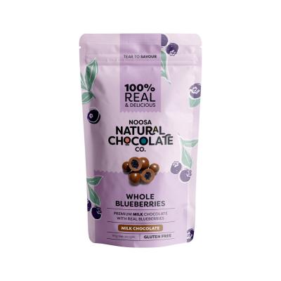Noosa Natural Milk Chocolate Whole Blueberries 115g