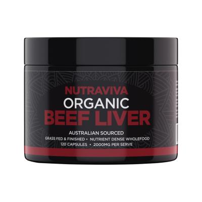 Nutraviva Beef Liver Organic 120c
