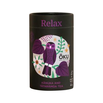 Oku New Zealand Relax Kanuka Chamomile Tea X 15 Tea Bags