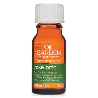 Oil Garden Essent Oil Dilutn Rose Otto 3 Perc Jojoba 12ml