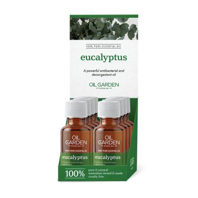 Oil Garden Essential Oil Eucalyptus 25ml X 8 Display Ch2 Redundant