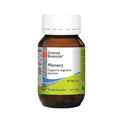 Oriental Botanicals Memory **sell Through**