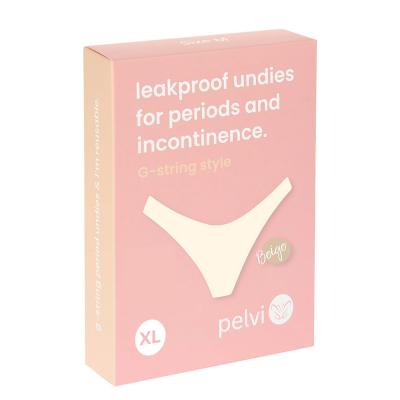 Pelvi Underwear Leakproof G String Beige Xl