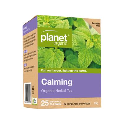 Planet Organic Org Calming Herbal Tea X 25 Tea Bags