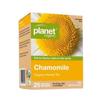 Planet Organic Org Chamomile Herbal Tea X 25 Tea Bags