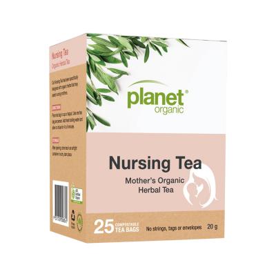 Planet Organic Org Nursing Tea Herbal Tea X 25 Tea Bags