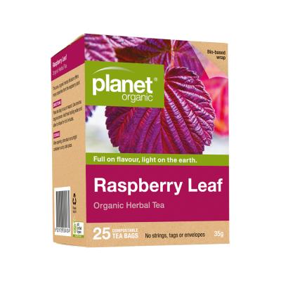 Planet Organic Org Raspberry Leaf Tea X 25 Tea Bags