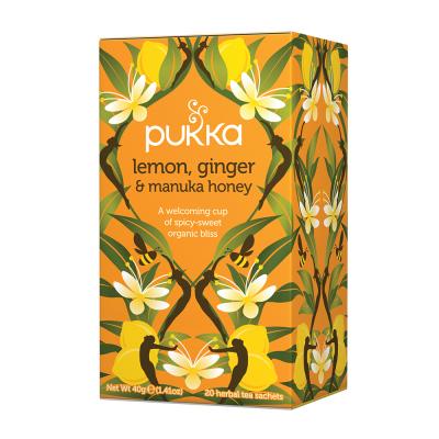 Pukka Org Lemon, Ginger And *sell Thru, New Sku 2893754*