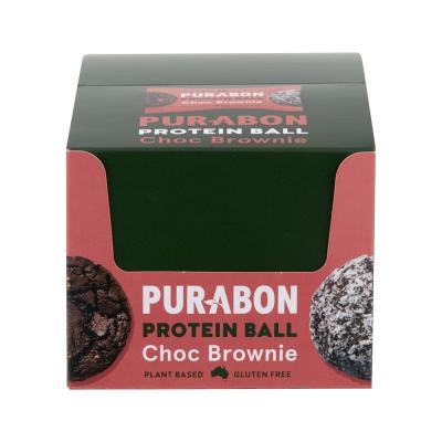 Purabon Balls Protein Choc Brownie 43g X 12