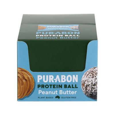 Purabon Balls Protein Peanut Butter 43g X 12