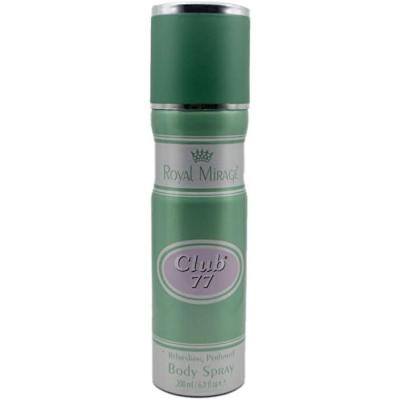 Royal Mirage Body Spray Club 77 200ml