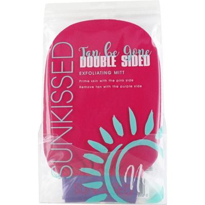 Sunkissed 28037 Tan Be Gone Double Sided Exfoliating Mitt