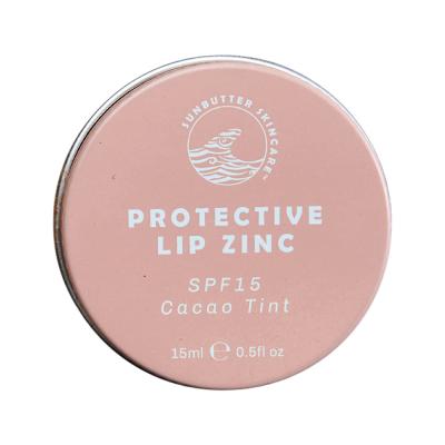 Sunbutter Skincare Lip Zinc Protective Tinted Cacao 15ml
