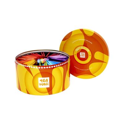 Tea Tonic Fruity Selection Round Tin X 40 Tea Bags