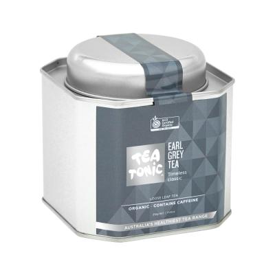 Tea Tonic Org Earl Grey Tea Caddy Tin 210g
