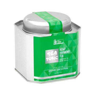Tea Tonic Org Hemp Harmony Tea Caddy Tin 250g