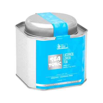 Tea Tonic Org Licorice Lover Tea Caddy Tin 200g
