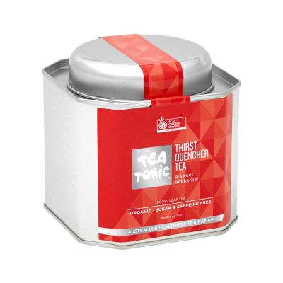 Tea Tonic Organic Raspberry Quench Tea Tea Caddy Tin 95g