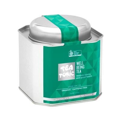 Tea Tonic Org Well Being Tea Caddy Tin 70g