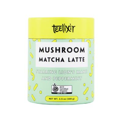 Teelixir Organic Mushroom Latte Matcha 100g