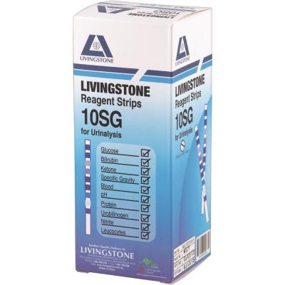 Livingstone 10sg (reagent Urinalysis 10 Panel) X 100 Pk