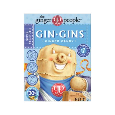 The Ginger People Gin Gins Ginger Candy Sup Strength 31g