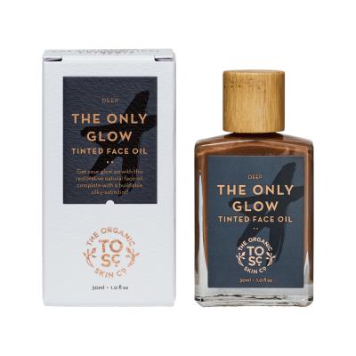 The Organic Skin Co Org Tinted Face Oil Only Glow Deep 30ml