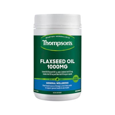 Thompsons Flaxseed Oil 1000mg 400c