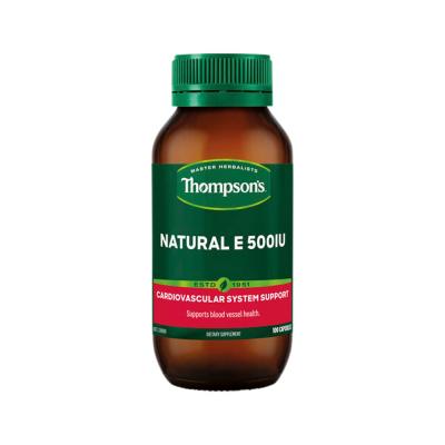 Thompsons Natural E 500iu 100c