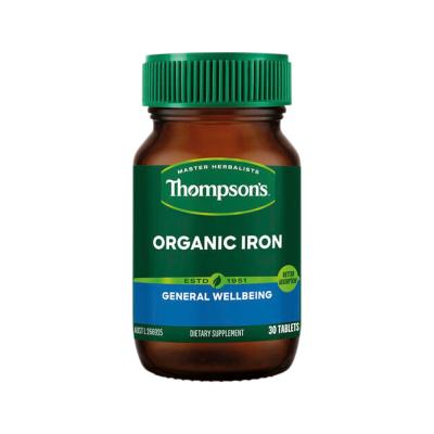 Thompsons Organic Iron 30t