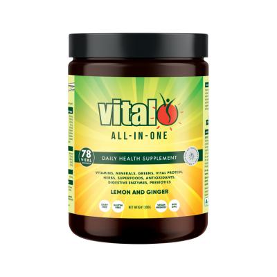 Vital All In One (greens) Lemon And Ginger 300g