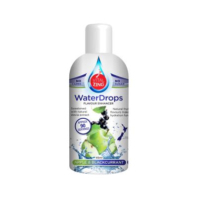 Vital Zing Water Drops Apple And Blackcurrant 45ml