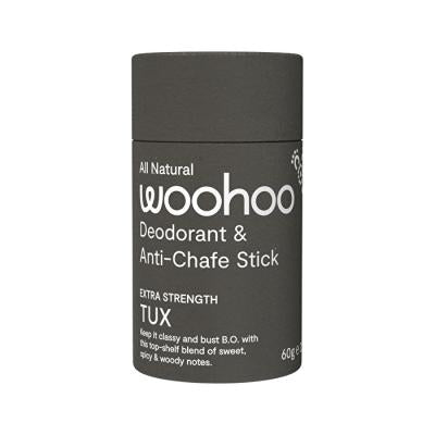 Woohoo Body Deodorant & Anti-Chafe Stick Pop - Extra Strength 60g