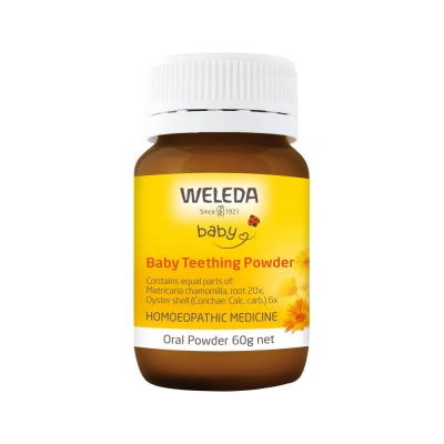 Weleda Baby Teething Powder 60gm Jar