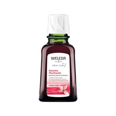 Weleda Oral Care Mouthwash Ratanhia (herbal Mint) 50ml