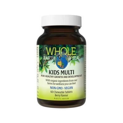 Whole Earth Sea Kids Multi Chewable 60t