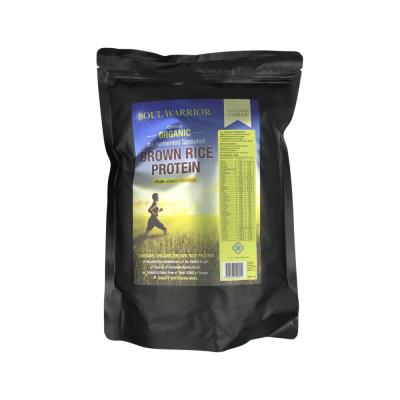 Wise Nutrients Soul Warrior Organic Brown Rice Protein Vanilla Plus L-carnitine 1kg