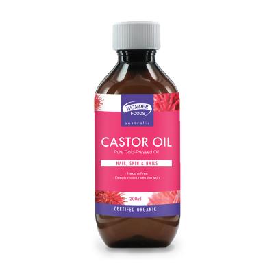 Wonder Foods Organic Castor Oil 200ml