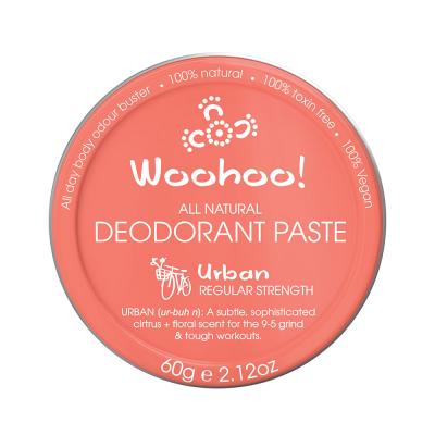Woohoo Deodorant Paste Urban (regular Strength) Tin 60g