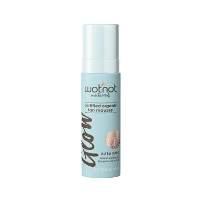 Wotnot Nat Glow Organic Tan Mousse Dark 150ml