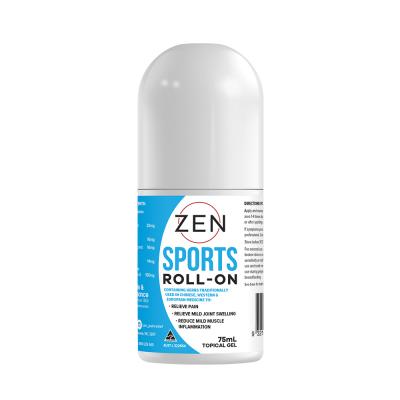 Zen Sports (therapeutic Massage Liniment) Roll On 75ml
